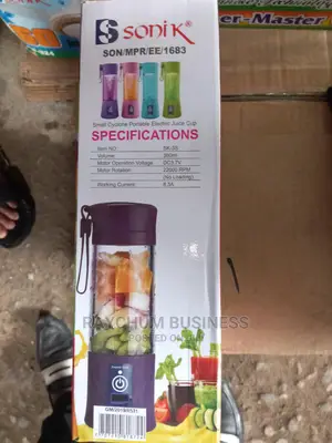 Rechargeable Juicer, Enjoy Fresh Juice
