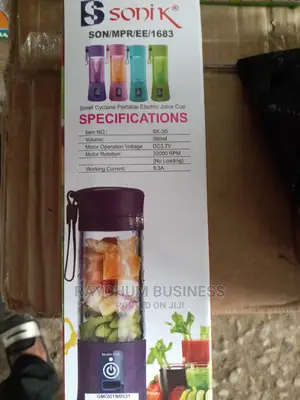 Rechargeable Juicer, Enjoy Fresh Juice