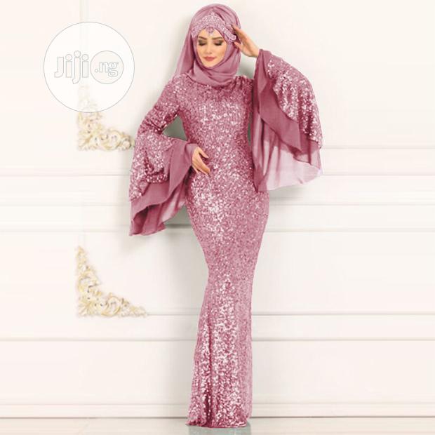 Muslim Sleeve Dress Splicing Sequins Hip Dress for sale - Ib Star Limited   Price:  49,999 on Jiji.ng [Maryland]
