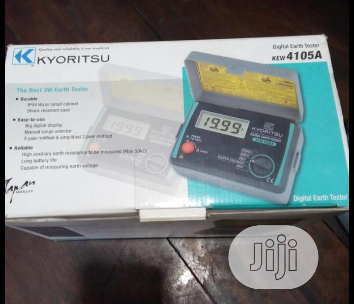 Kyoritsu 4105A Digital Earth Resistance Tester