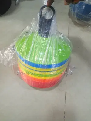 Flat Cones Multi Colored 50pcs