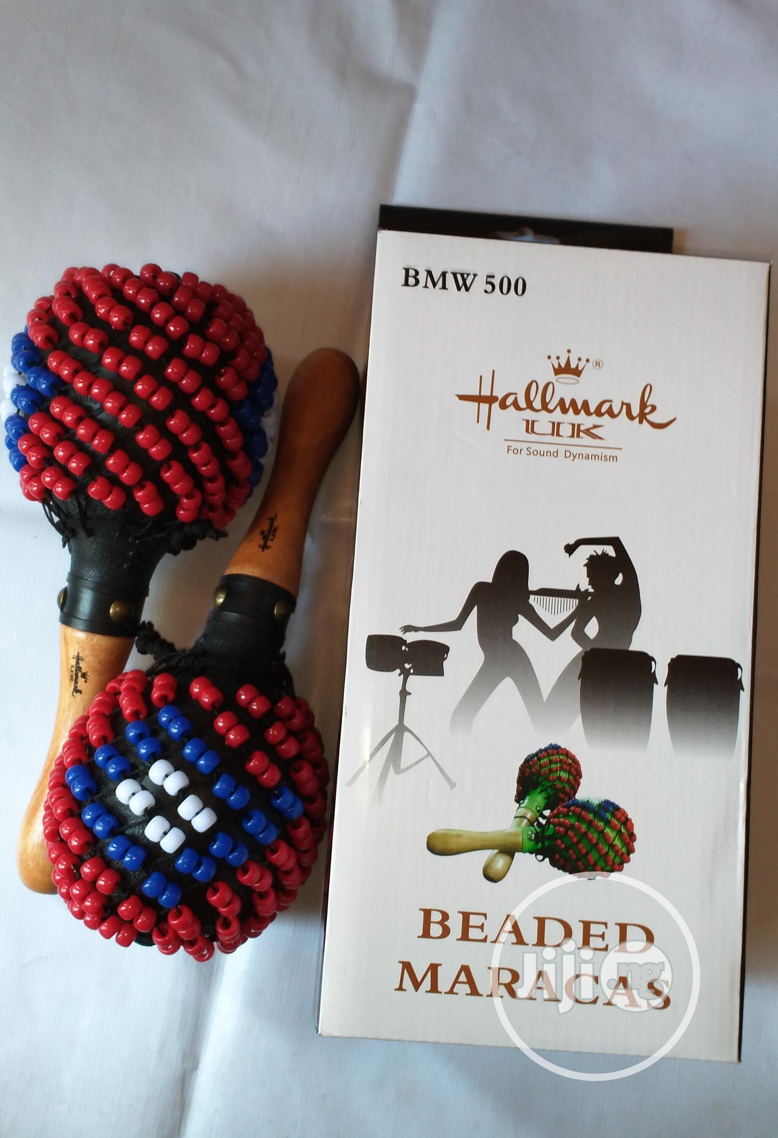 Hallmark-Uk Beaded Maraca