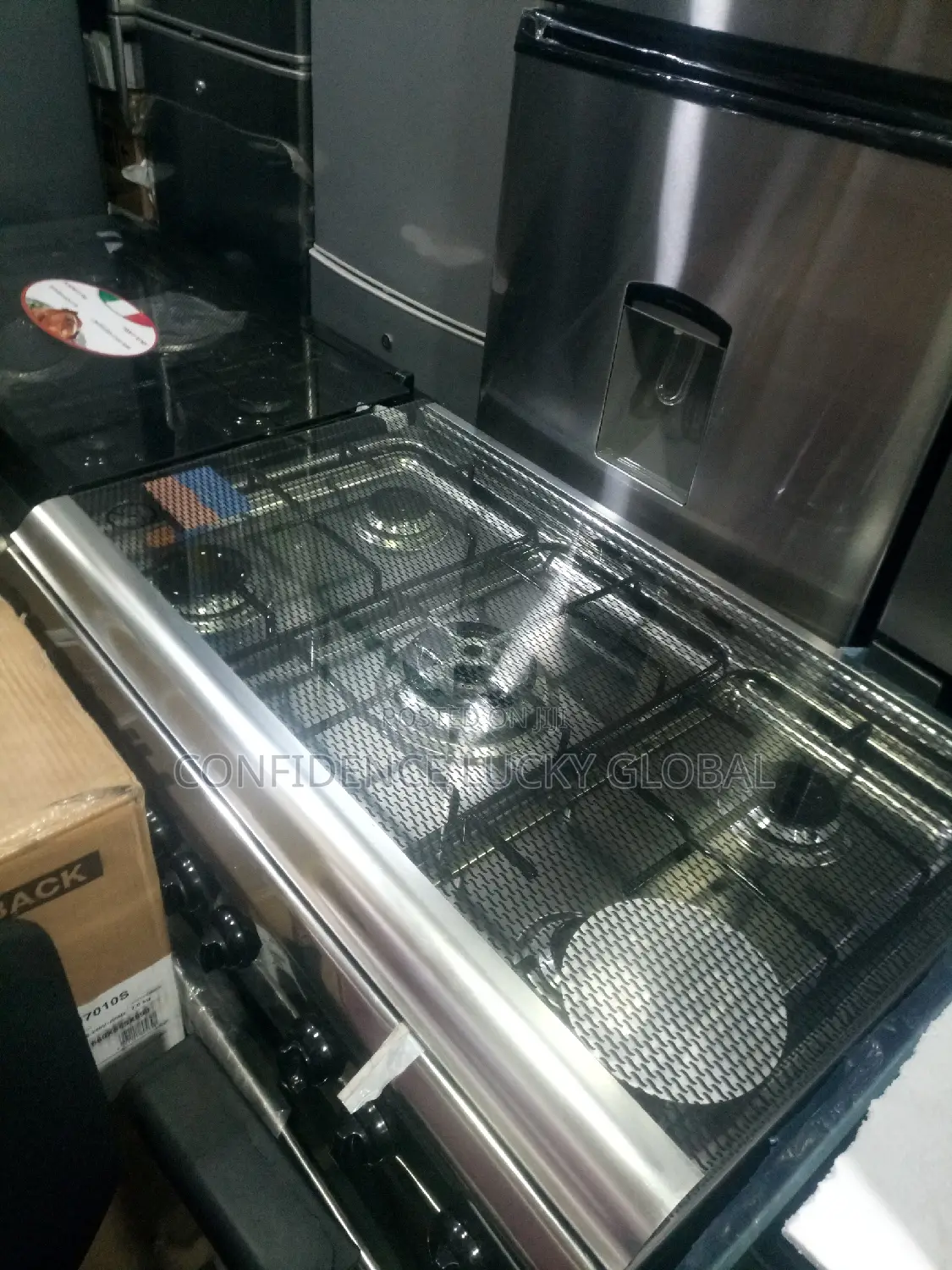 Five Burner Gas Cooker With Oven