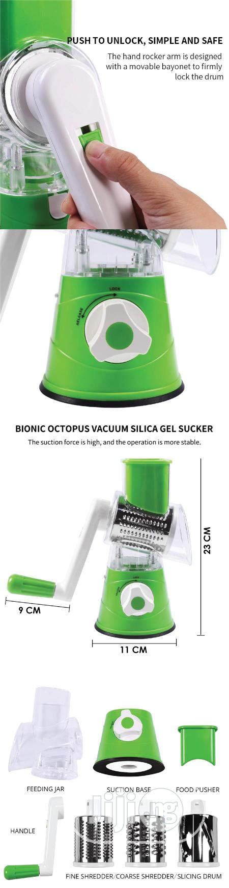 Tabletop Drum Grater