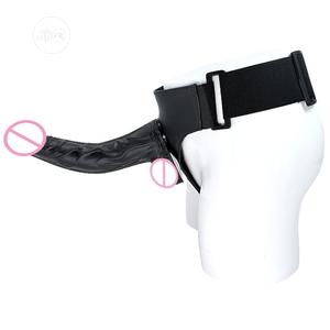 Black Dildo Strap On
