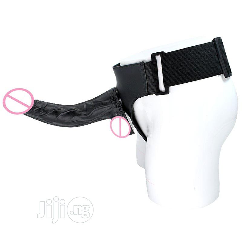 Black Dildo Strap On