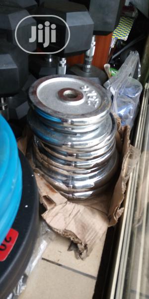 Standard 100kg Chrome Dumbbell With Bar