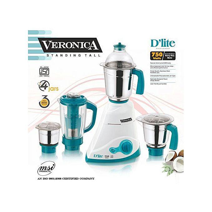 Veronica d'Lite Mixer Grinder 750watts With Filter