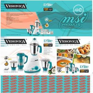 Veronica d'Lite Mixer Grinder 750watts With Filter