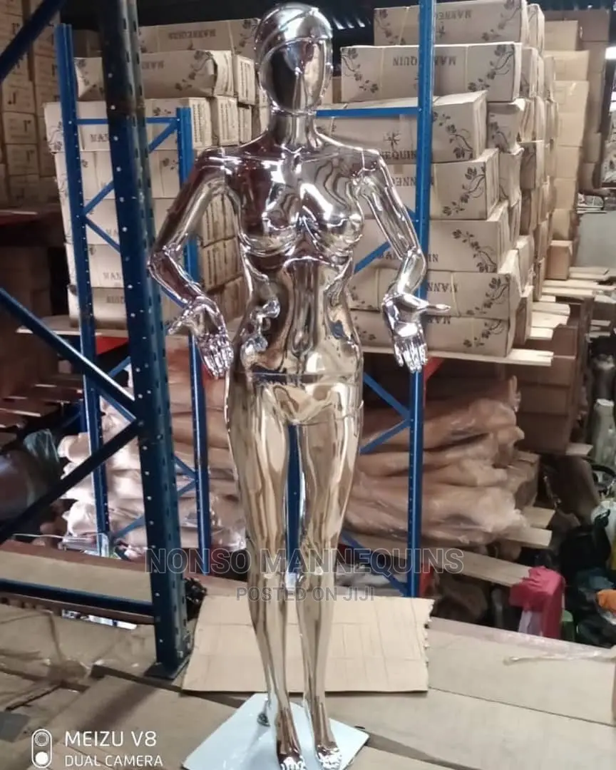 Chrome Silver Mannequin