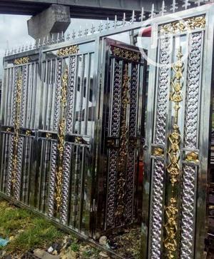 Stainless Steel Gate With Automatic Open and Remote Control