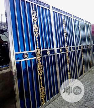 Stainless Steel Gate With Automatic Open and Remote Control