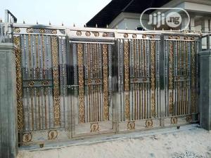 Stainless Steel Gate With Automatic Open and Remote Control