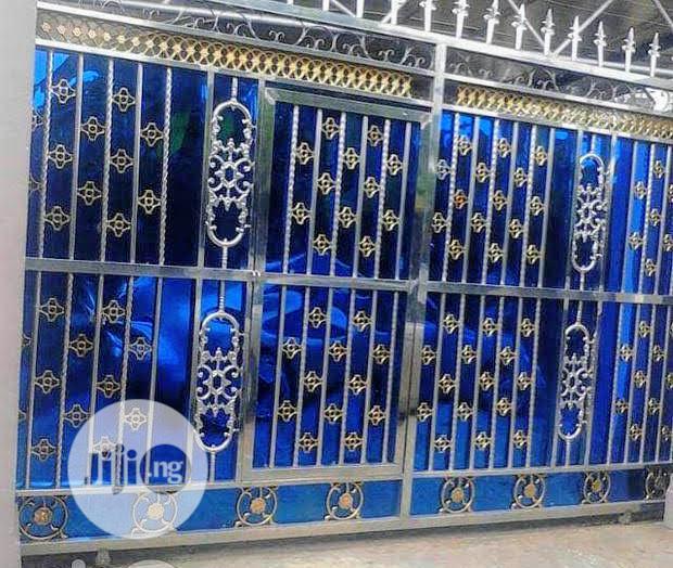 Stainless Steel Gate With Automatic Open and Remote Control