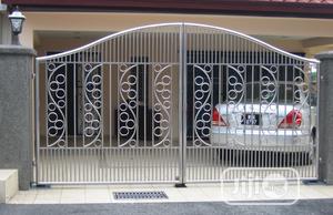 Stainless Steel Gate With Automatic Open and Remote Control
