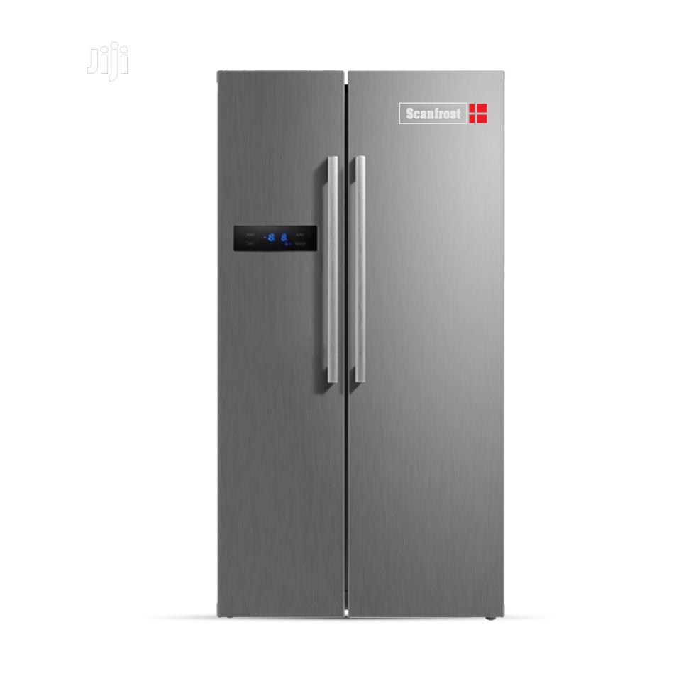 Scanfrost 550L Side by Side Fridge