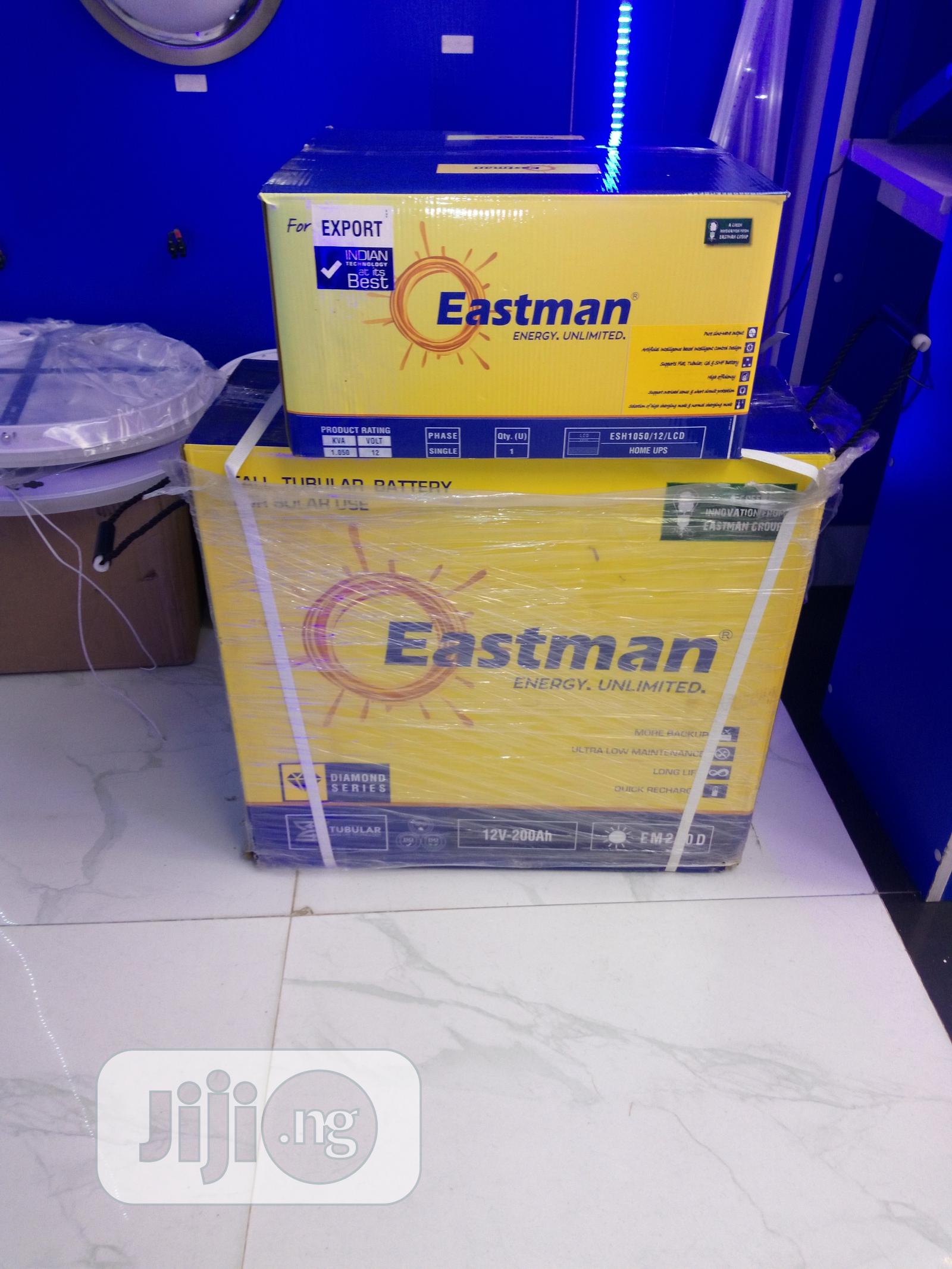 Eastman 220amh Tubular Battery.