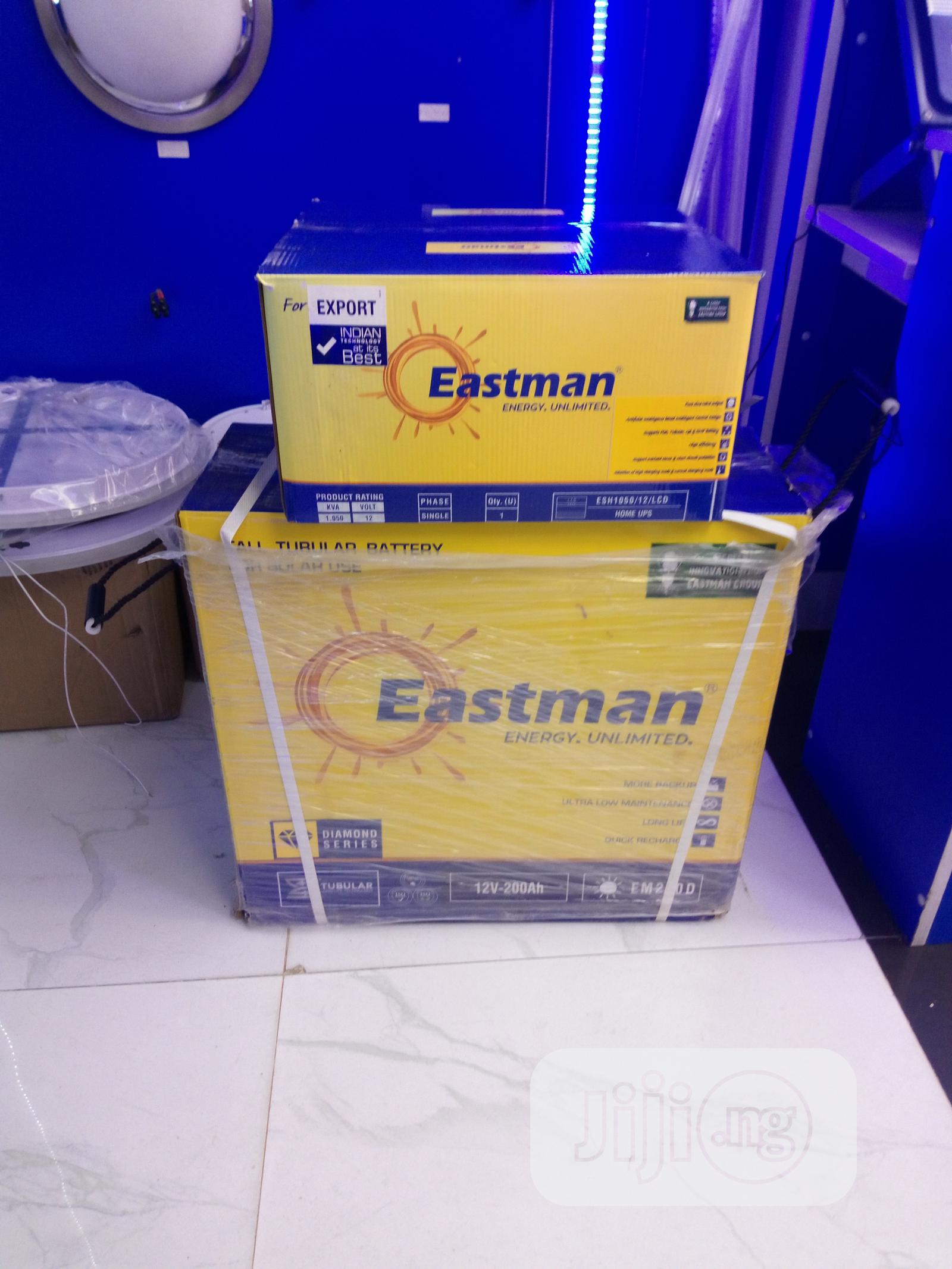 Eastman 220amh Tubular Battery.