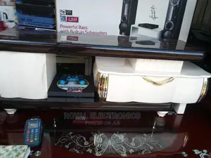 Marble Drawer Shelf Colour White and Brow With Golden Colour