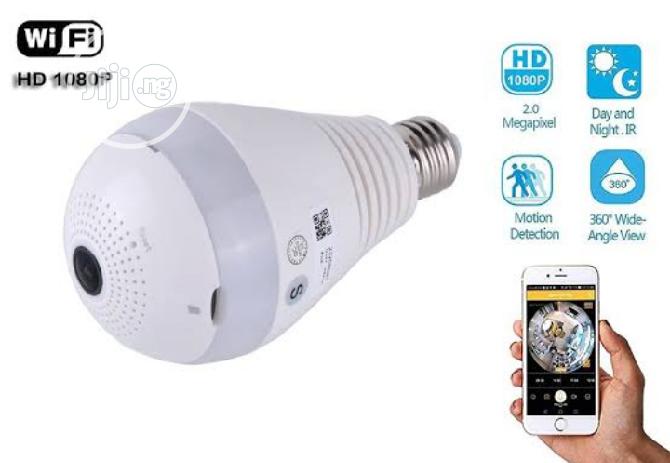 1080P WIFI Bulb Camera 360°Wide Camera System Two Way