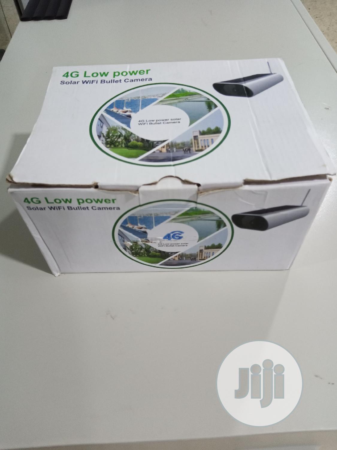 4G Solar Powered Wifi Bullet Camera With Night Vision