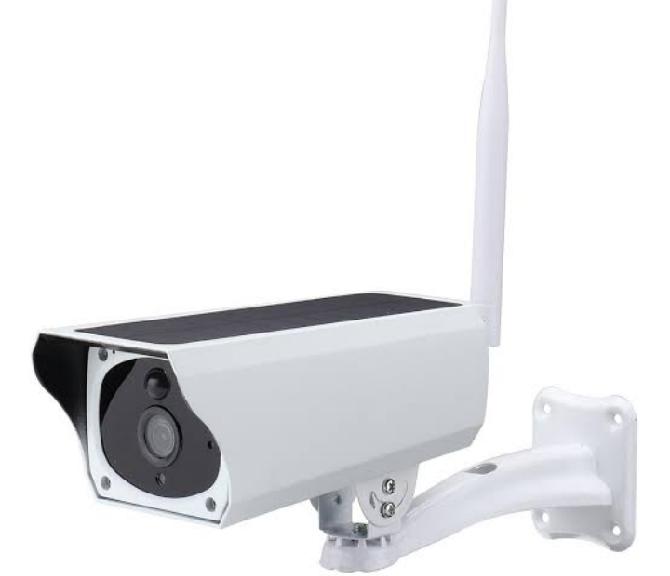 4G Solar Powered Wifi Bullet Camera With Night Vision