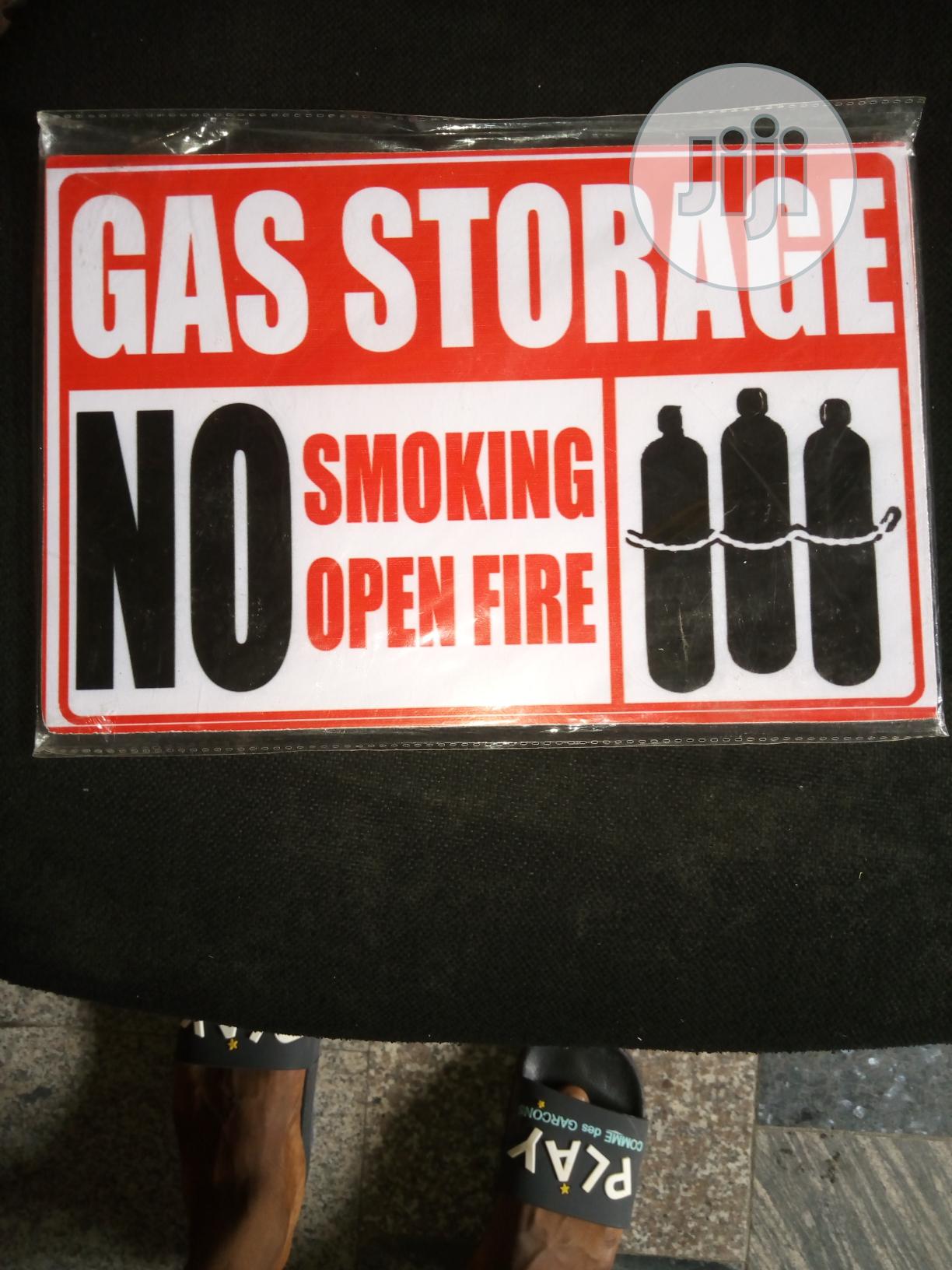 Gas Signage.