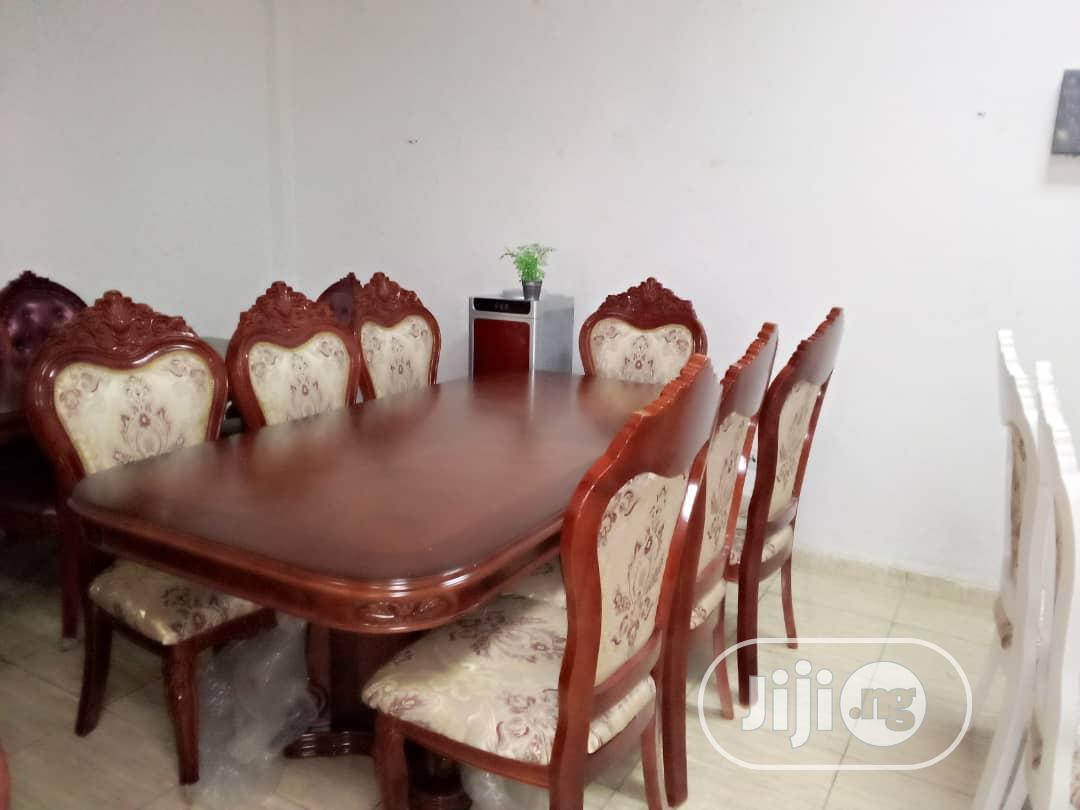 8 Seaters Pure Wooden Dinning Set
