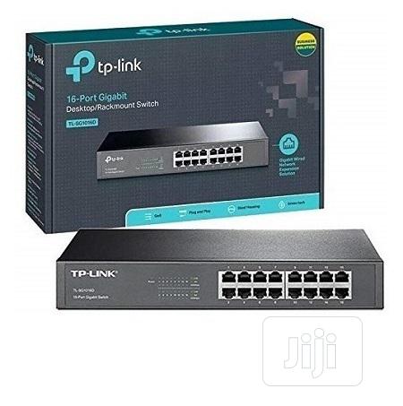 Tp-Link Tl-Sg1016d 16port Gigabit Unmanaged Rackmount Switch