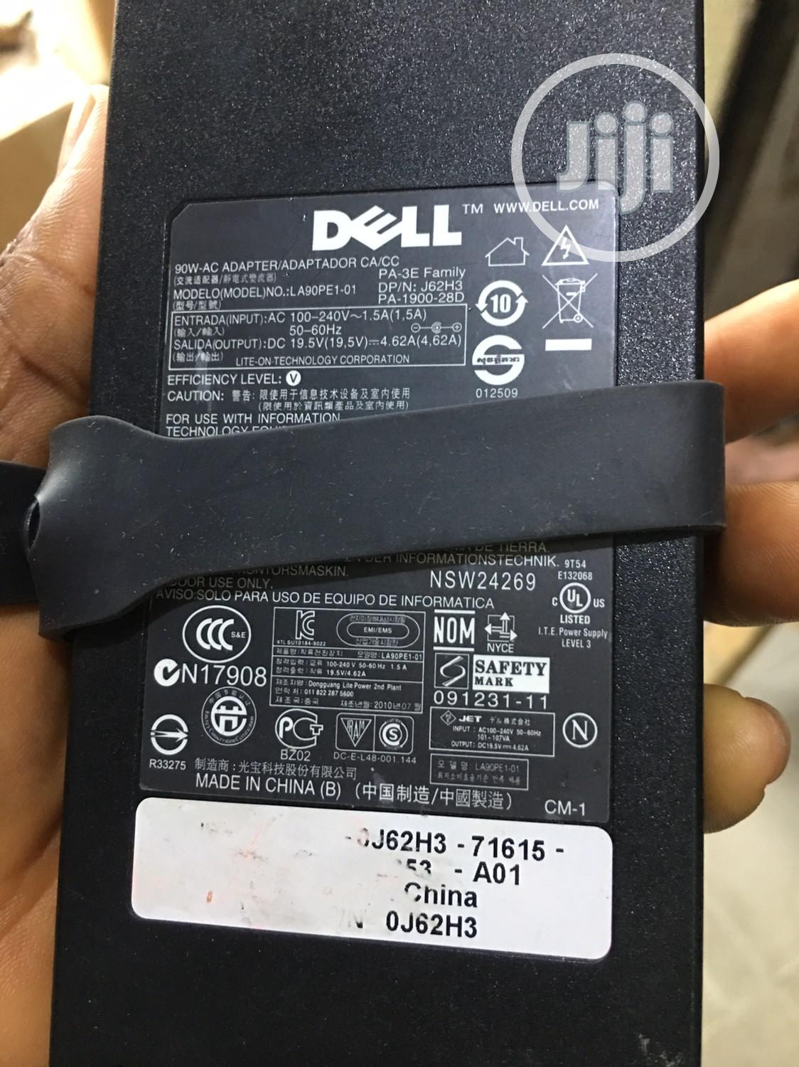 90W Flat Dell Charger