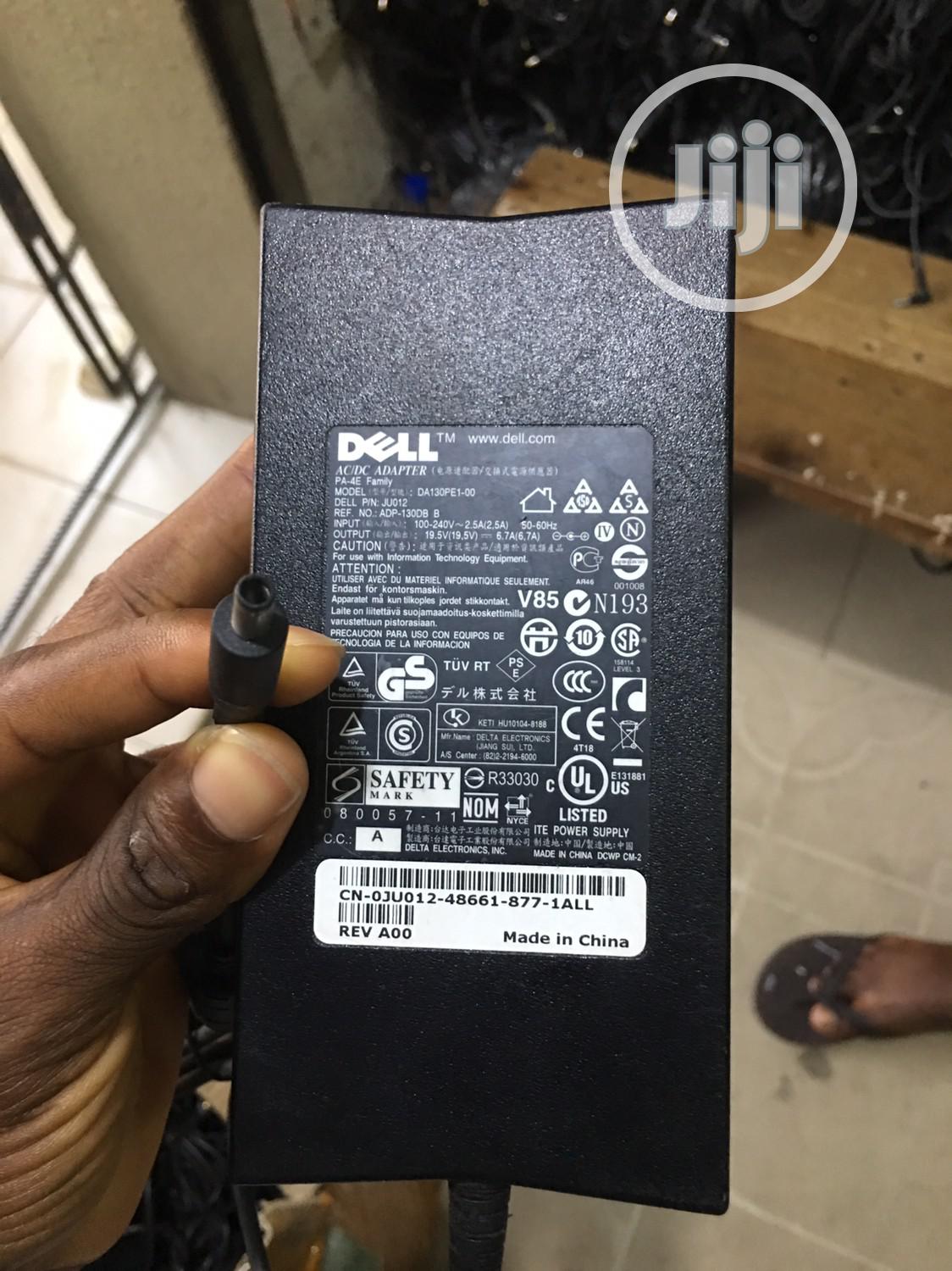 Flat Pin Mouth Dell Charger 130W