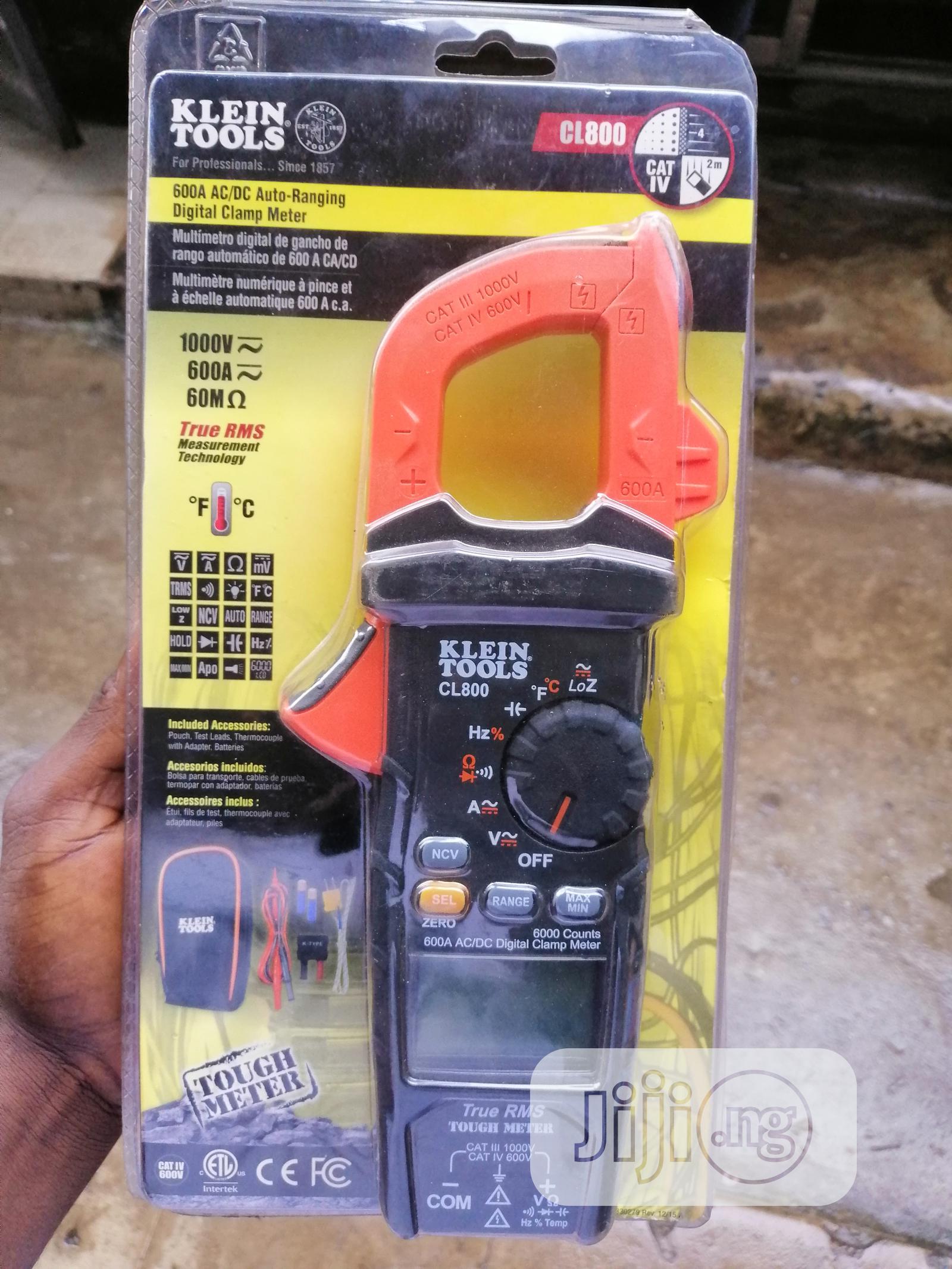 Klein Tools CL800 AC/DC Clamp Meter