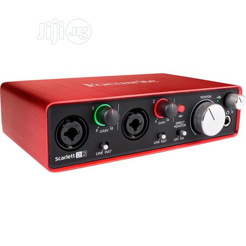 Scarlette 2i2 Focusrite