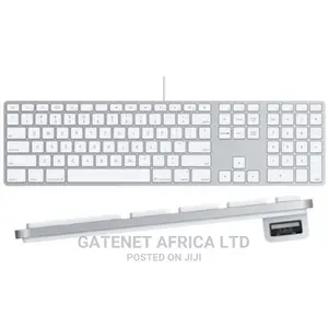 Apple Aluminum USB Wired Keyboard
