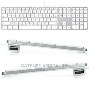 Apple Aluminum USB Wired Keyboard