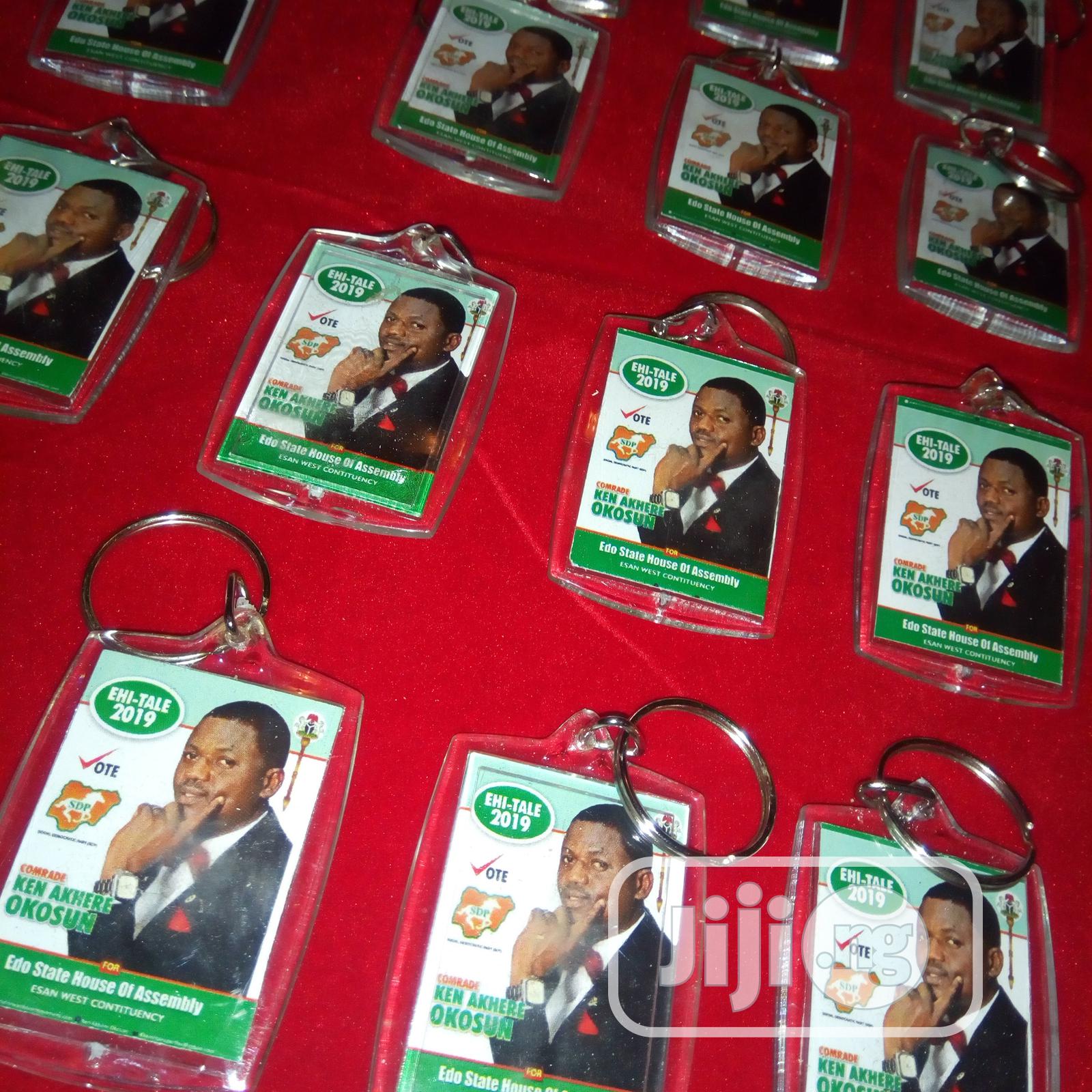 Branded Plastic Keyholder