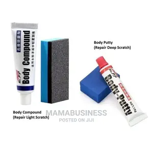 2 in 1 Body Compound + Body Putty Car Scratch Repair Kit