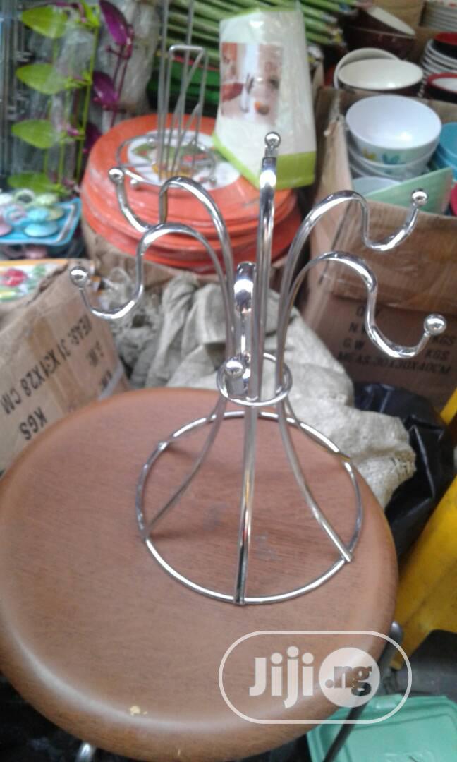 Stainless Steel Mug Stand