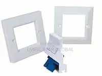 Fiber Optics 2port Faceplate LC