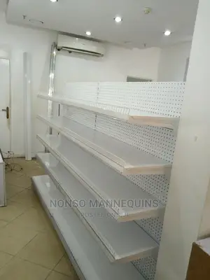 Single Sided Height 7feets 3feets Length Display Shelves