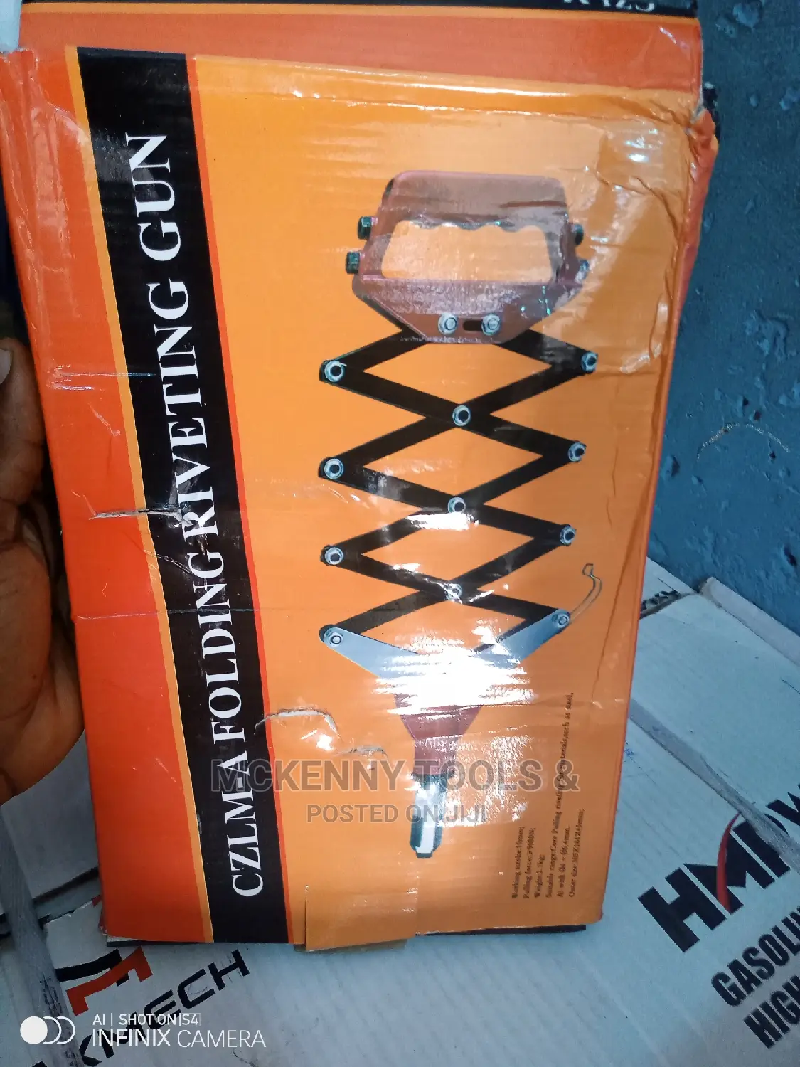 Folding Riveting Gun