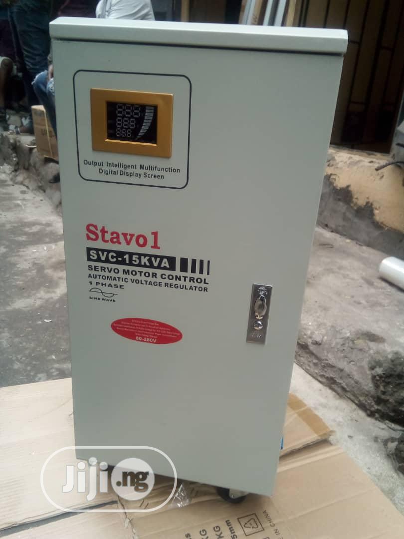 15kva Servo Central Stabilizer Single Phase Input:80v-280v