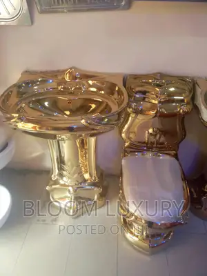 Executive Golden Top Flush Water Closet.