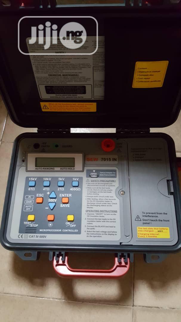 Sew 7015 IN 15KV High Voltage Insulation Tester