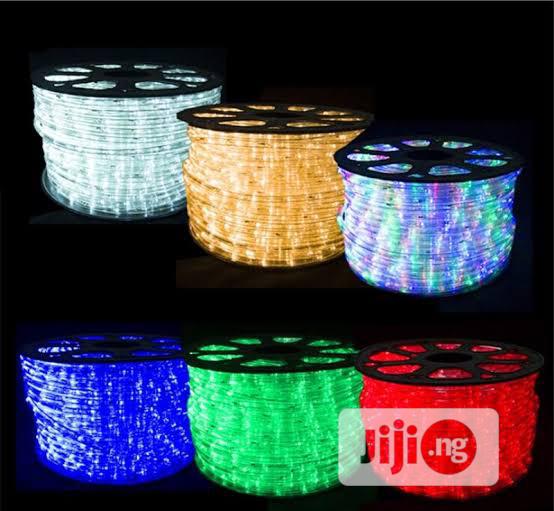 50 Meters Led Rope Light Multiple Colors