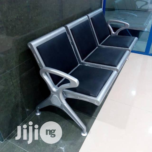 A Reception Chair With Leather
