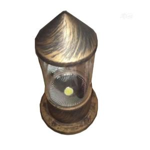 Led Security Fence Outdoor Light - Golden