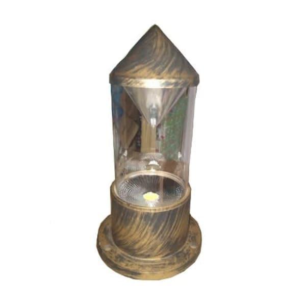 Led Security Fence Outdoor Light - Golden