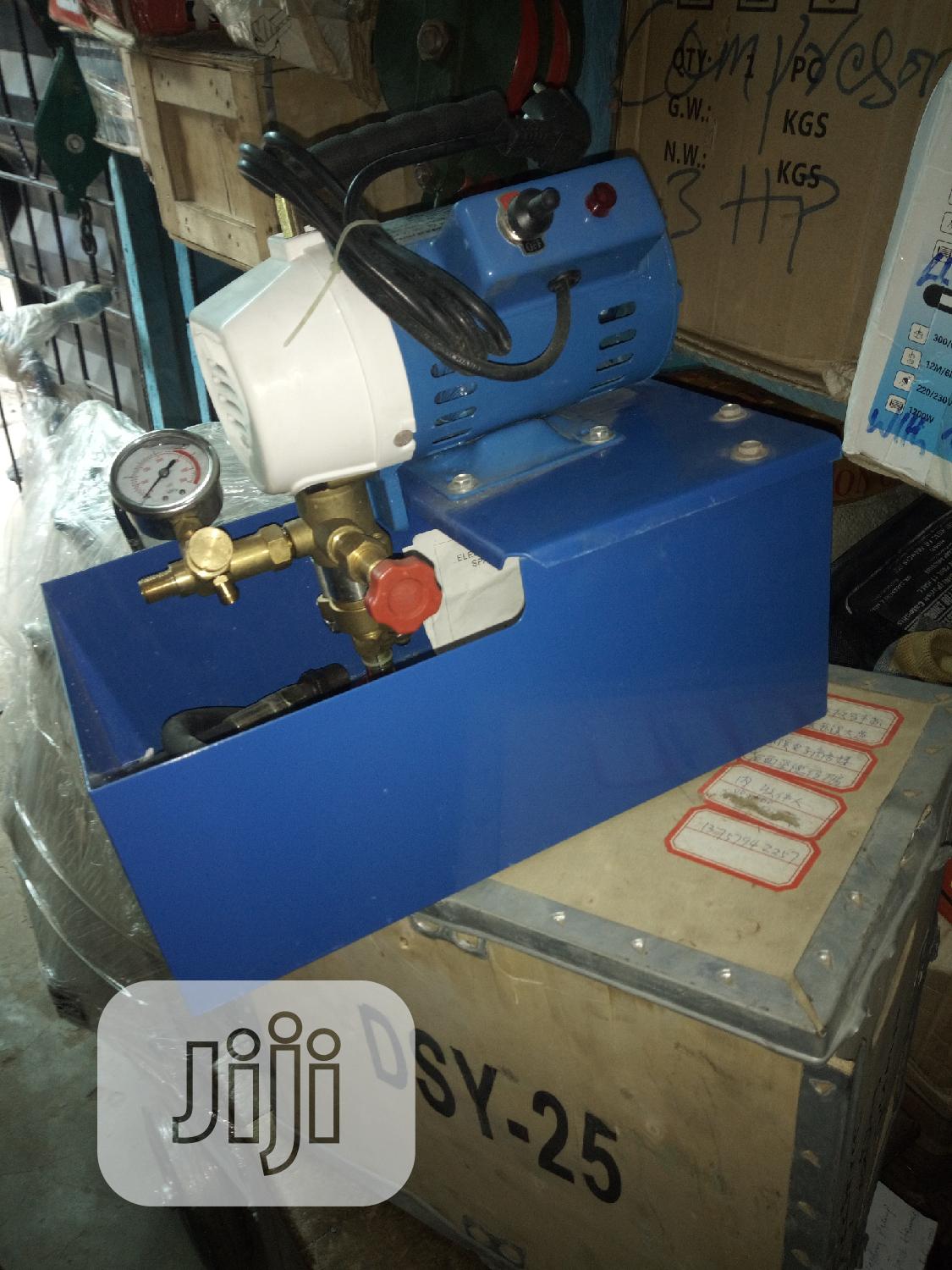 Electric Pressure Testing Pump