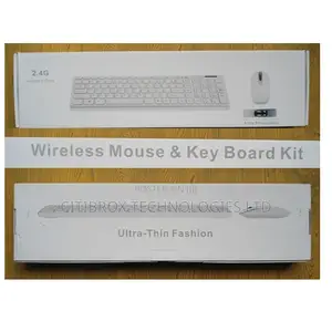 Wireless Mouse and Keyboard 2.4g Kit Ultra-Thin Fashion